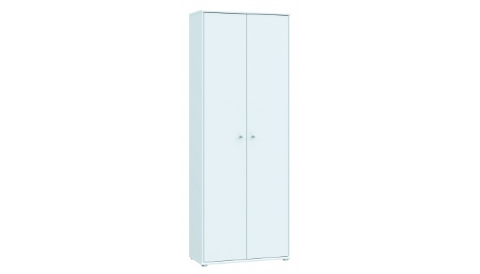 TEMPERA - Armoire 2 portes Blanc