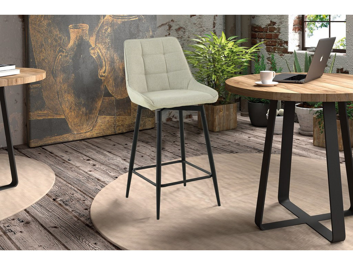 GENEVA - Tabouret de bar pivotant