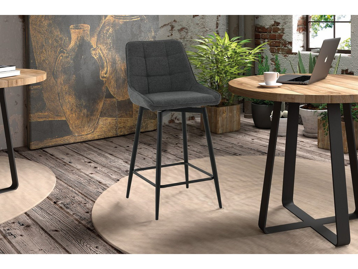 GENEVA - Tabouret de bar pivotant