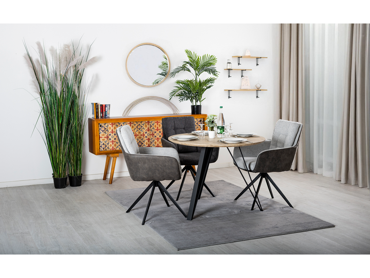 MALANG - Table de séjour ronde 