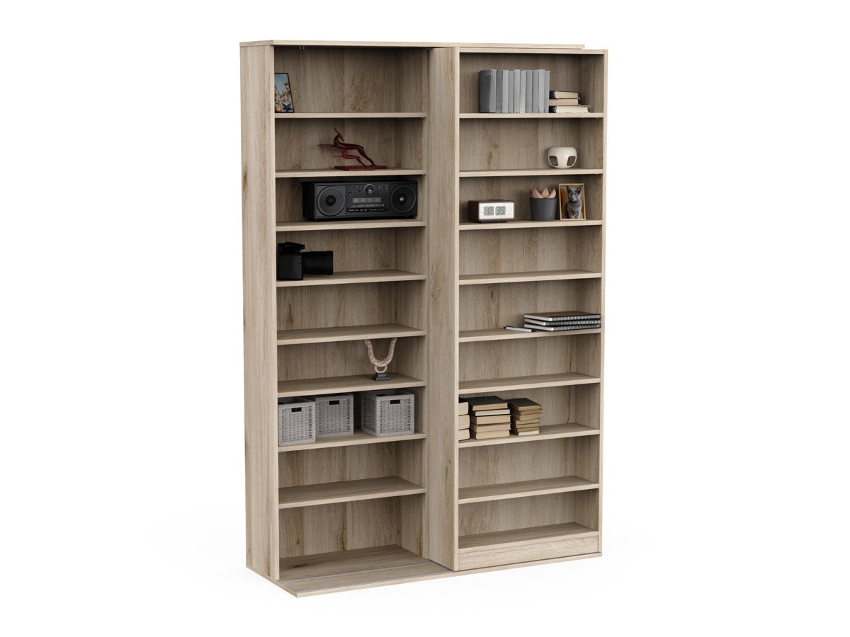 BENTO - Bibliothèque coulissante 