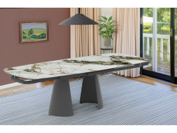 ALICE PIED LUNE - Table rectangulaire