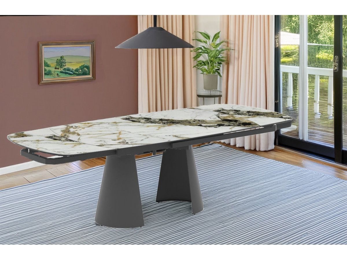 ALICE PIED LUNE - Table rectangulaire