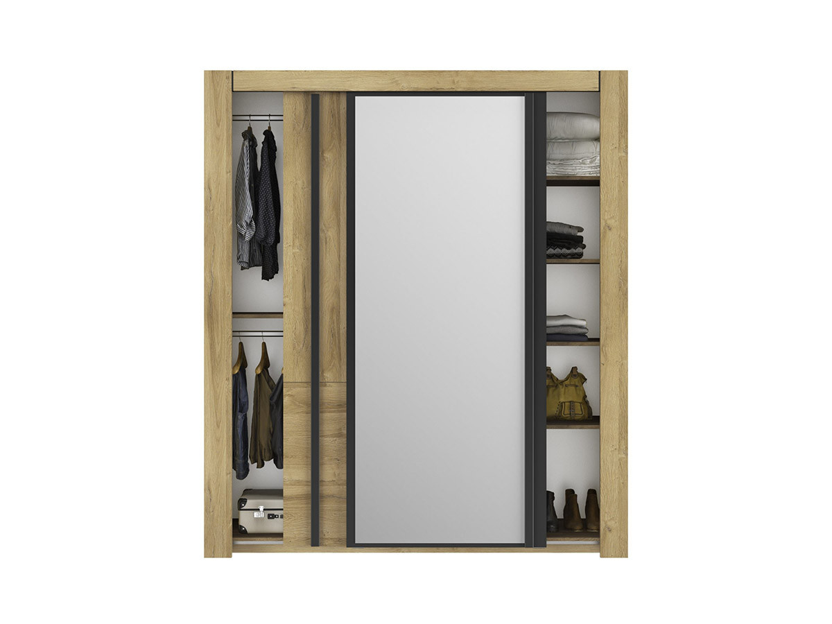 SOFIA - Armoire 2 portes coulissantes