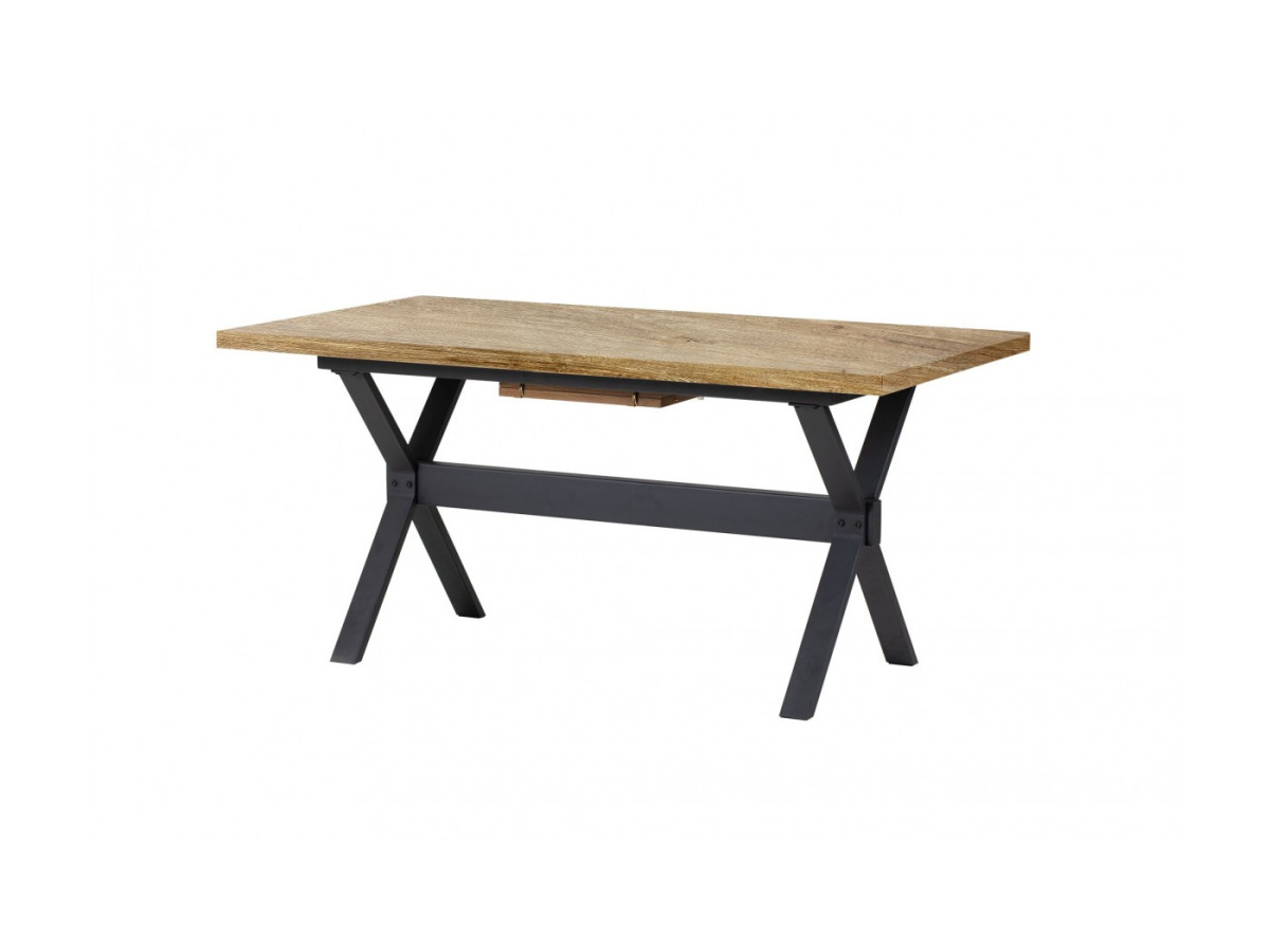 MAKA - Table de séjour rectangulaire Pieds X